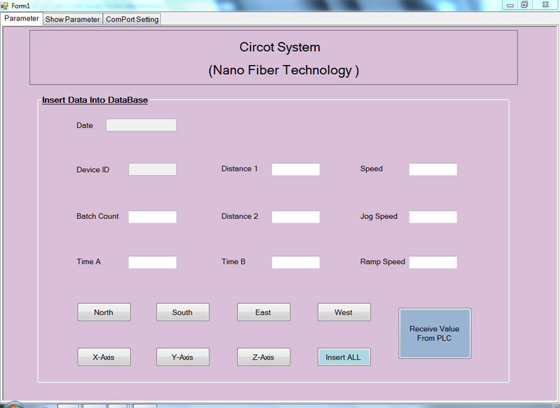 Software-GUI-for-7-axis-Cotton-Spinning-machine